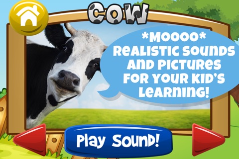 Animal Sounds for Kids - Perfect Phonics and Listen Learning for Children screenshot 2