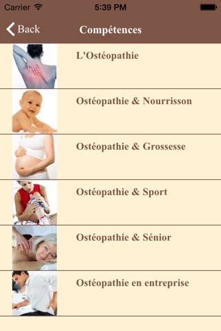 Ostéopathe DUMESGE screenshot 3