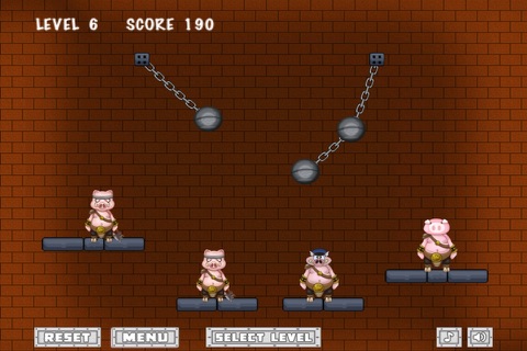 Fox Fight The Pigs Hitting Game - Rolling Cannonball Escape (Premium) screenshot 3