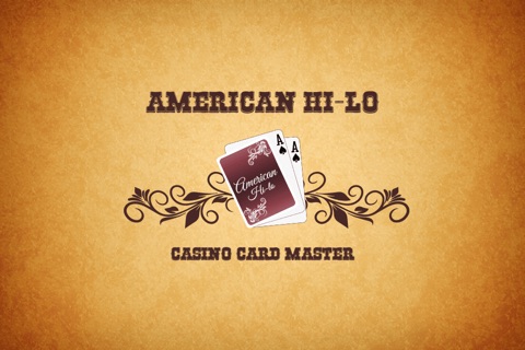 American HiLo Casino Card Master - Best Las Vegas casino game screenshot 3