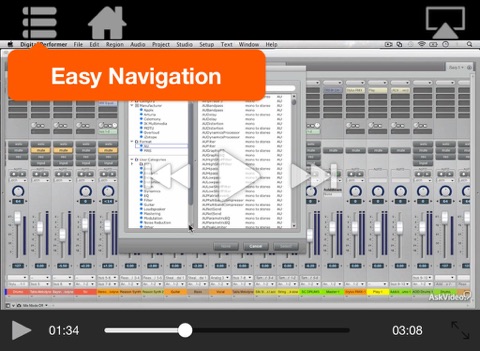 AV for Digital Performer 8 100 - What`s New In DP8 Music