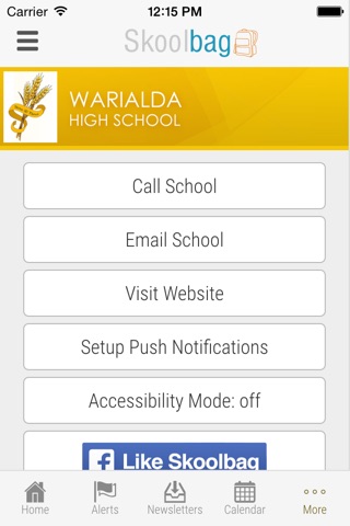 Warialda High School - Skoolbag screenshot 4