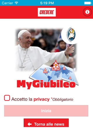 MyGiubileo screenshot 2