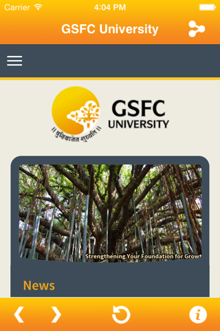 GSFC University screenshot 2