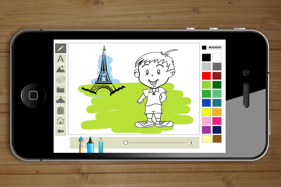Dibujar en la pantalla con el dedo - Premium screenshot 3