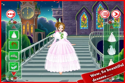 Christmas Beauty Girl Dressup Fun screenshot 2