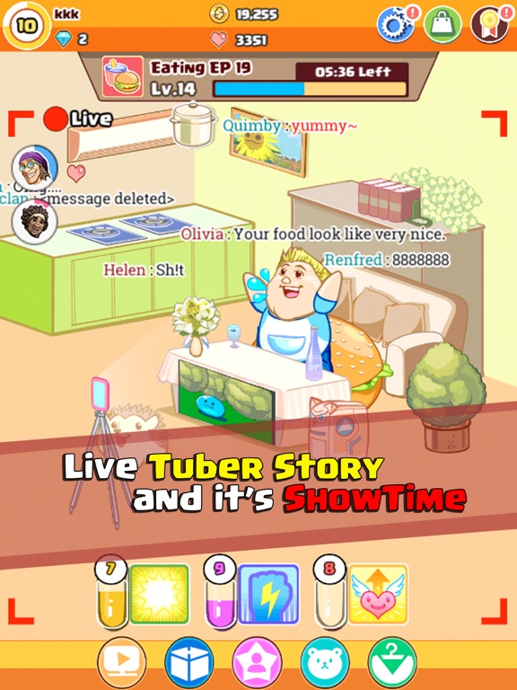 Live Tuber Story - Go Viral: Clicker & Idle Gameのおすすめ画像2