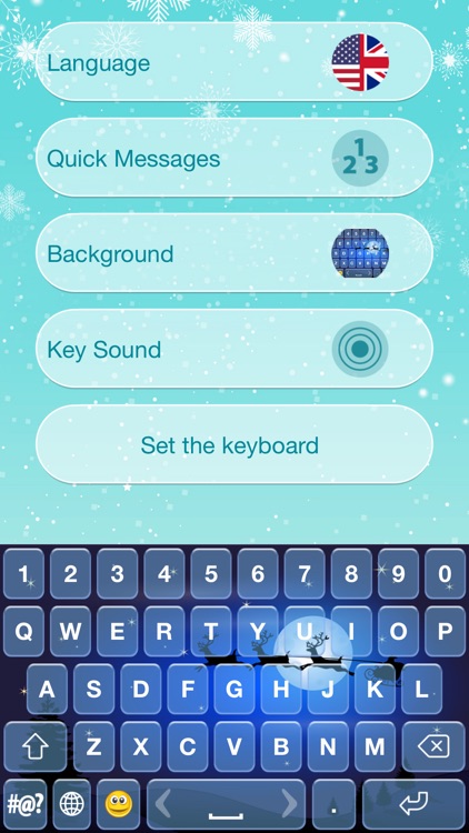 Christmas Keyboard Theme Color Holiday Keyboards screenshot-3