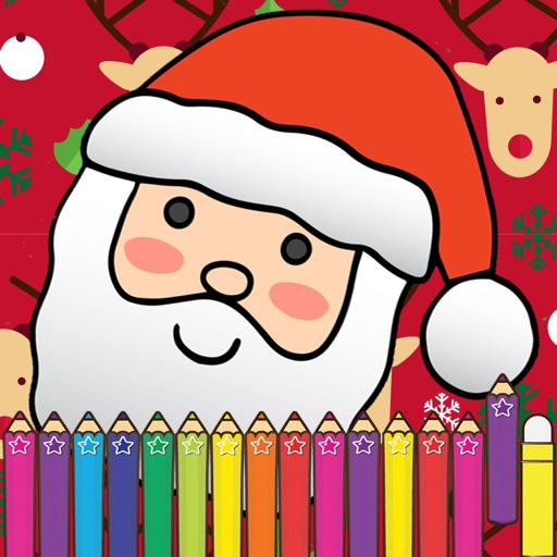 Christmas Coloring Games for kid icon