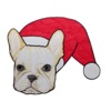 French Bulldog Christmas Stickers