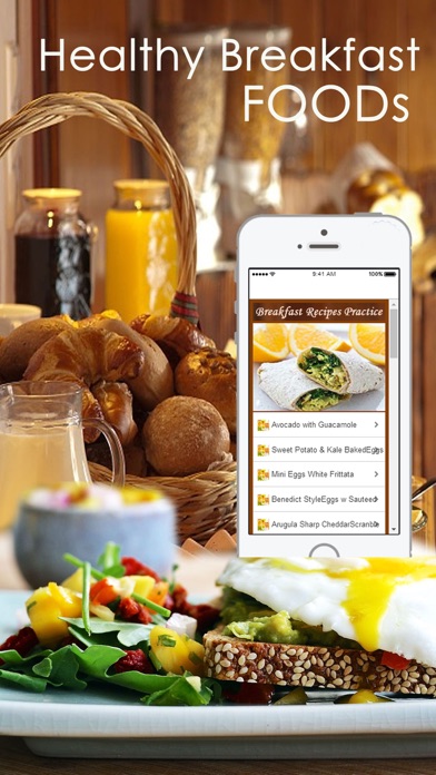 How to cancel & delete Healthy Breakfast Recipes Practice from iphone & ipad 1