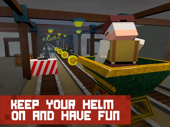 Block Mine Cart Racing Adventures 3D Fullのおすすめ画像3