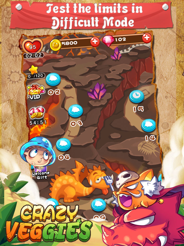 ‎Crazy Veggies Screenshot