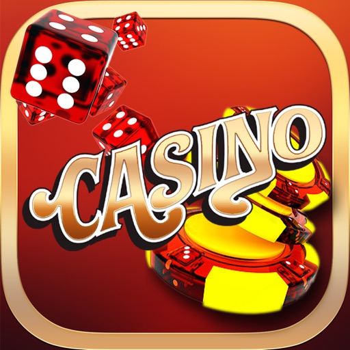 Casino Las Vegas Slots Machine Game Icon