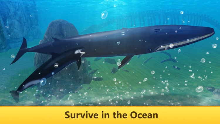 Ocean Whale Simulator: Animal Quest 3D screenshot-3