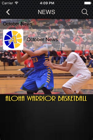 Aloha Warriors Boys Basketball screenshot 2