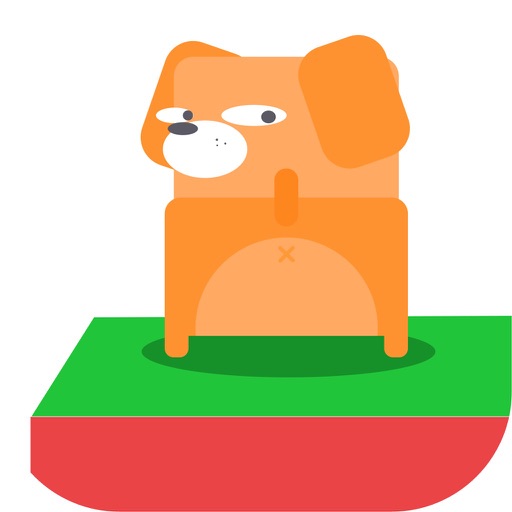 Funny Cute Paper Pet Dasher icon