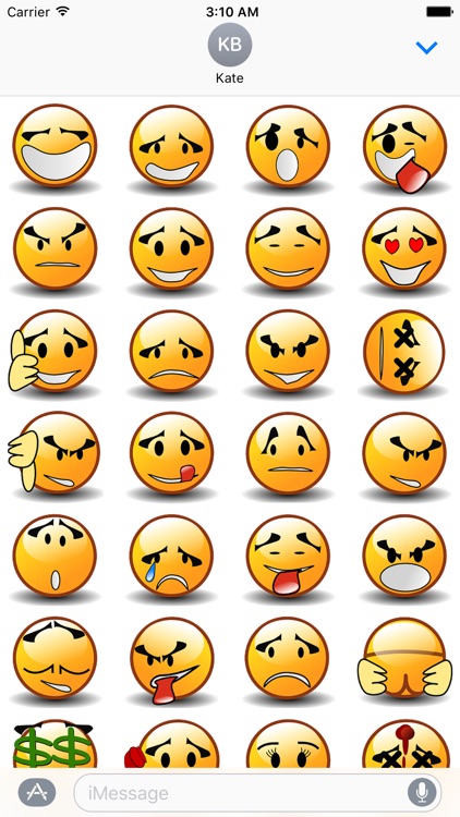 Smiley-Stickers