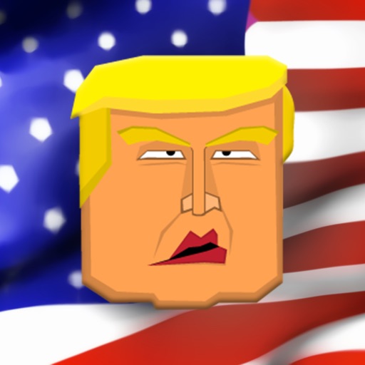 Donal Trump Fly Wall - Free games iOS App
