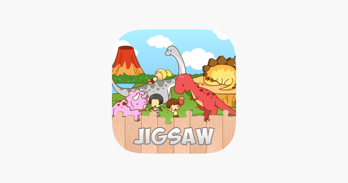 Dinosaur Puzzle Jigsaw Games For Preschool Toddler On The App Store - cartoon jigsaw puzzles box for roblox บน app store