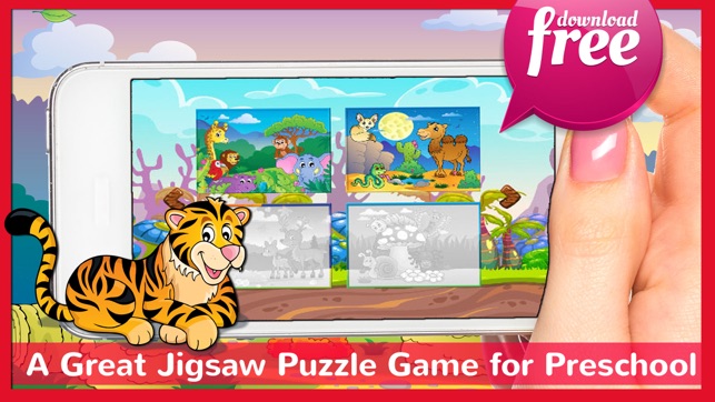 Animals Jigsaw Puzzles Fun Games Free For Toddlers(圖3)-速報App