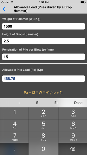 Pile and Piling Calculator(圖3)-速報App