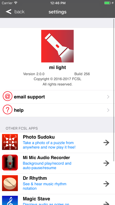 How to cancel & delete mi light LED Flashlight and Strobe from iphone & ipad 2