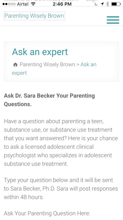 Parenting Wisely Brown screenshot-3