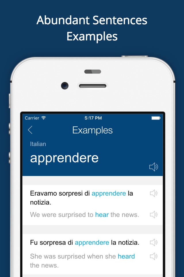 Italian English Dictionary App screenshot 4