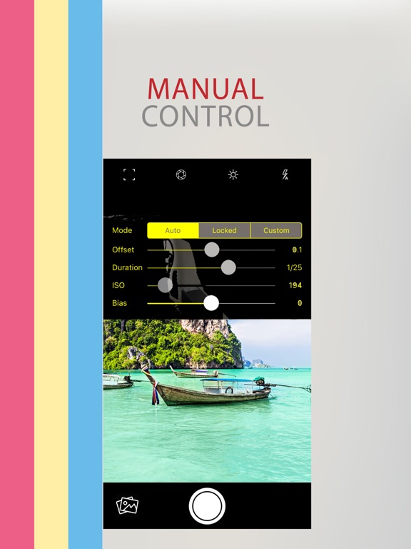Screenshot #5 pour RAW Camera with Manual custom exposure