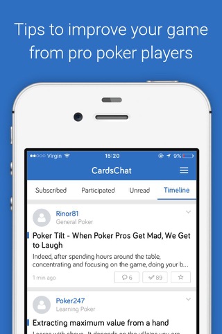 CardsChat Poker Forum screenshot 4