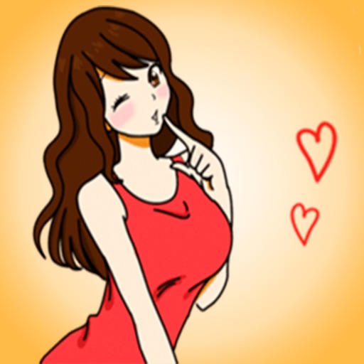 Seductive Girl ● Emoji&Stickers for iMessage