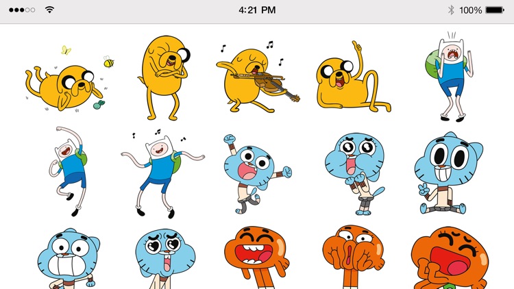 Cartoon Network Stickers