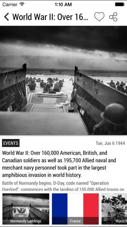 Today In History - free world events, quotes, etc.
