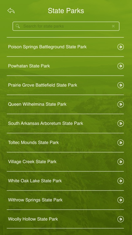 Arkansas State Parks Guide