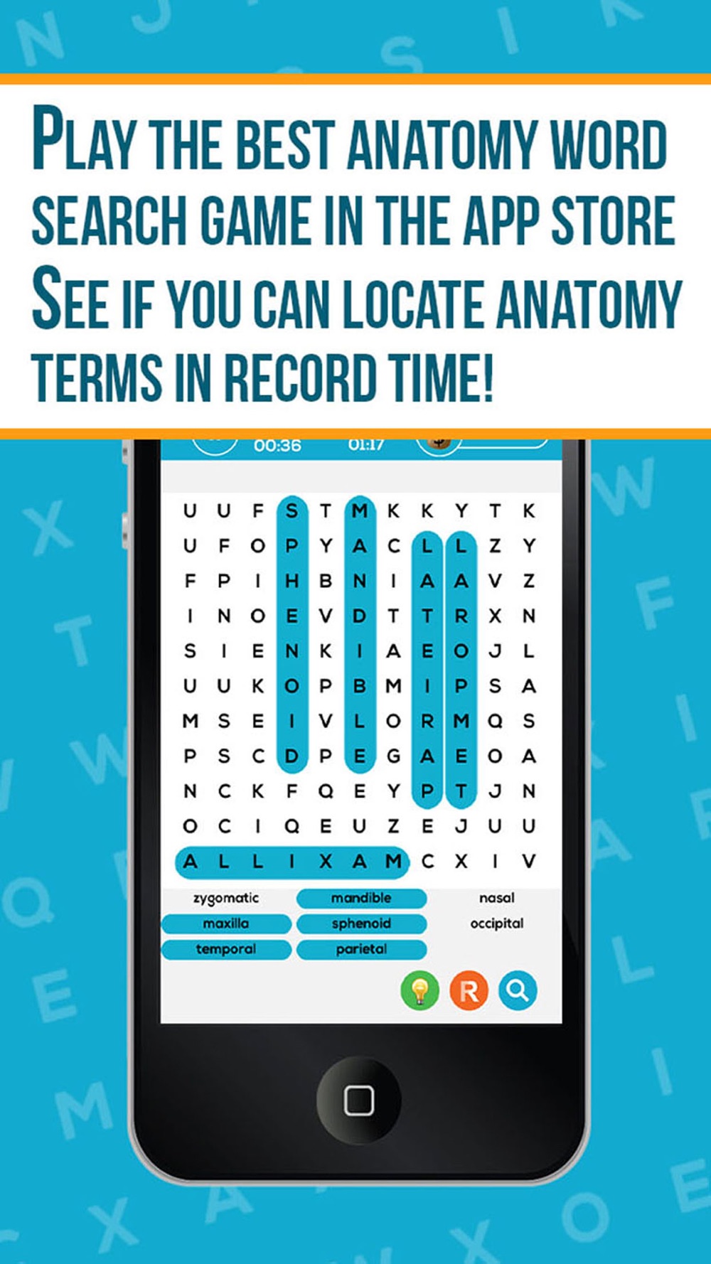 Anatomy Word Search- Medical Terms Game Cheat Codes