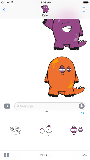 Purple Monster Sticker Pack(圖5)-速報App