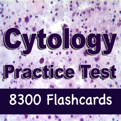 Cytology Practice Test 8300 Flashcards & Exam Quiz icon