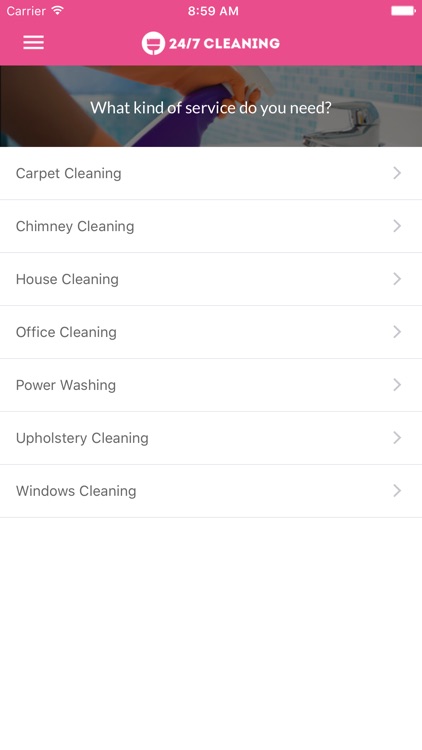 24/7 Cleaning App - Find top cleaners in your area