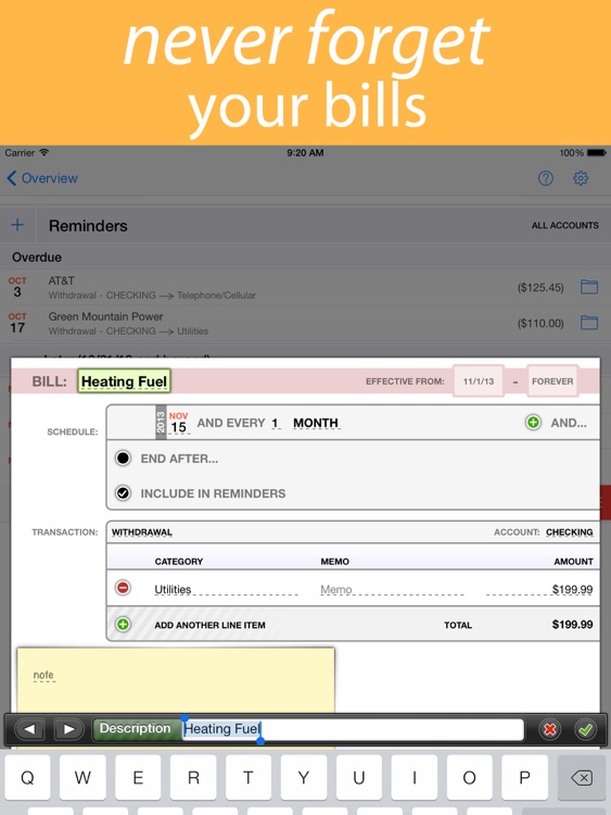 Banktivity – iPad screenshot-4