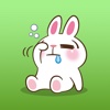 The Kawaii Rabbit Stickers for iMessage
