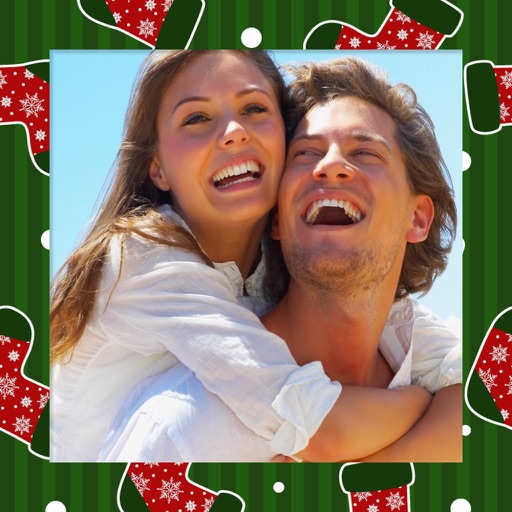 Holiday Xmas Picture Frames - Free InstaFrame Icon