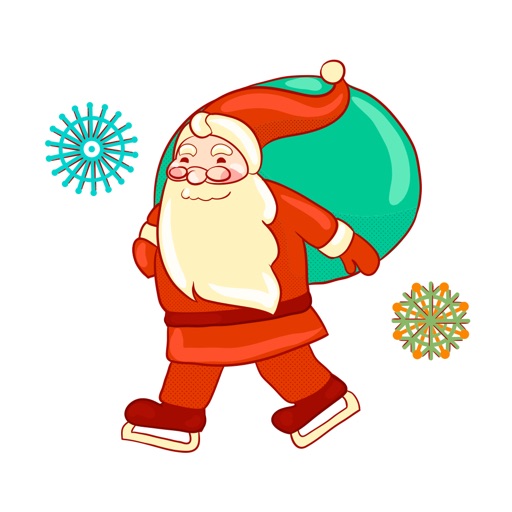 Merry Christmas Sticker Pack 5 - Vintage edition