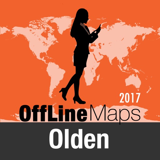 Olden Offline Map and Travel Trip Guide icon
