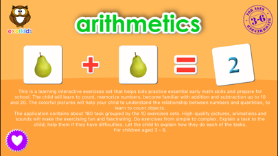 How to cancel & delete Arithmetics For Preschoolers from iphone & ipad 1