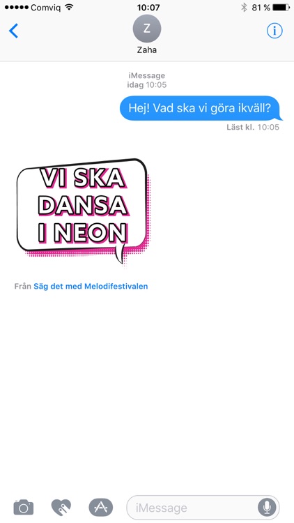 Säg det med Melodifestivalen