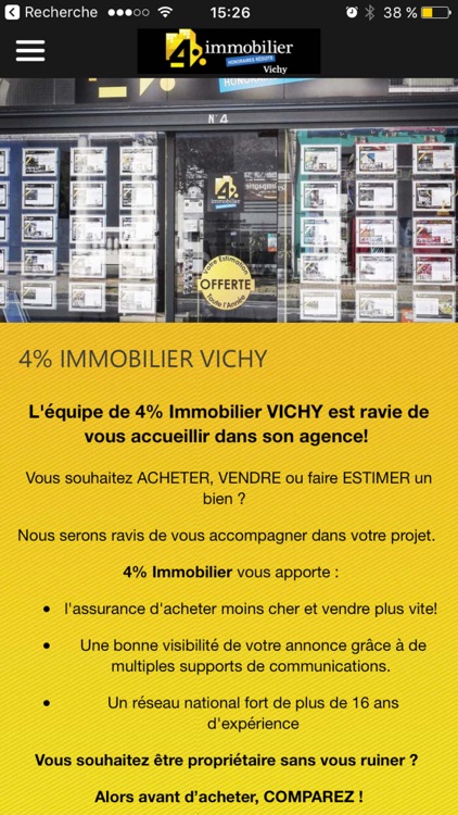 4% immobilier Vichy