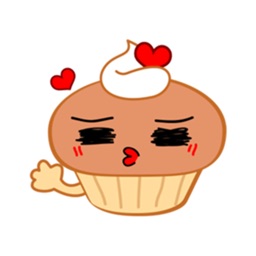 Creamy Cupcake Sticker