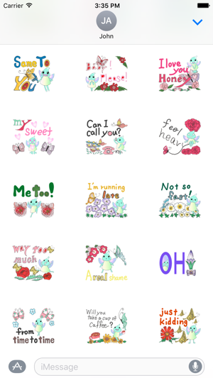 Butterfly-Fairy Cute Sticker(圖2)-速報App