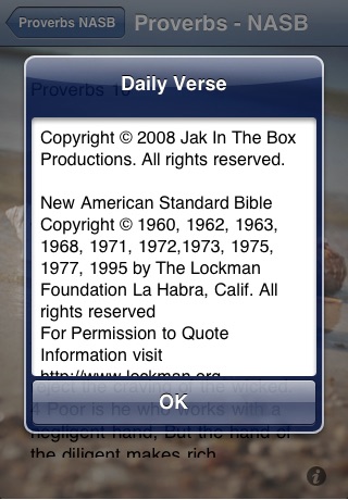 Daily Proverbs - NASB Bible screenshot 3